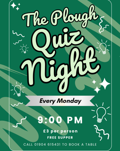 quiz night poster